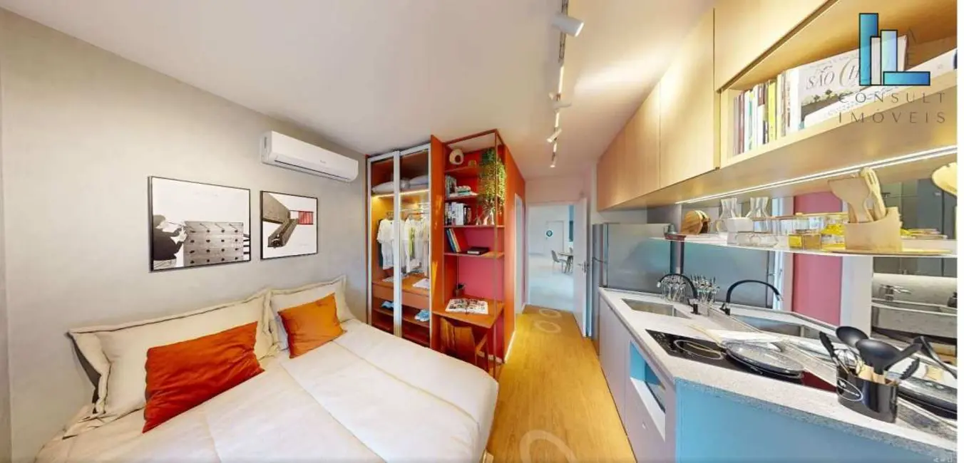 Foto 4 de Apartamento com 1 quarto à venda, 17m2 em Bela Vista, São Paulo - SP