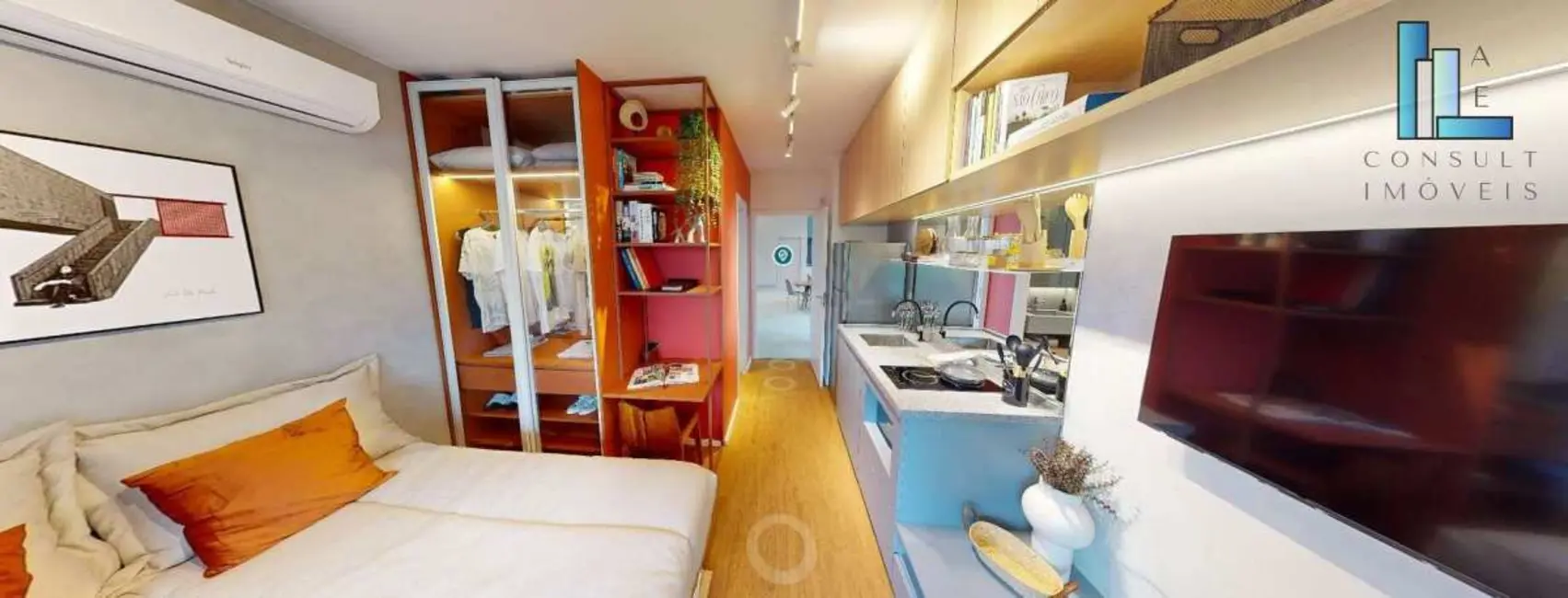 Foto 5 de Apartamento com 1 quarto à venda, 17m2 em Bela Vista, São Paulo - SP