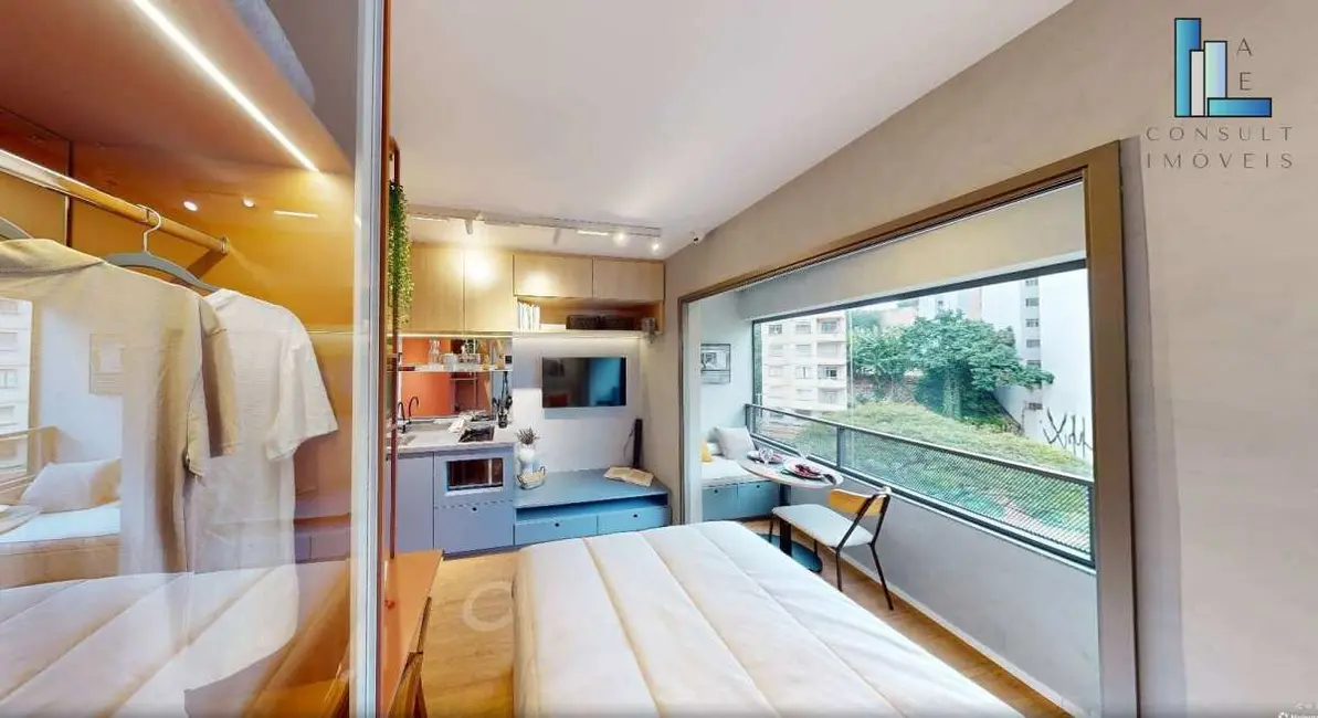 Foto 9 de Apartamento com 1 quarto à venda, 17m2 em Bela Vista, São Paulo - SP