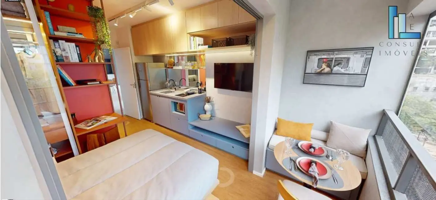 Foto 3 de Apartamento com 1 quarto à venda, 17m2 em Bela Vista, São Paulo - SP