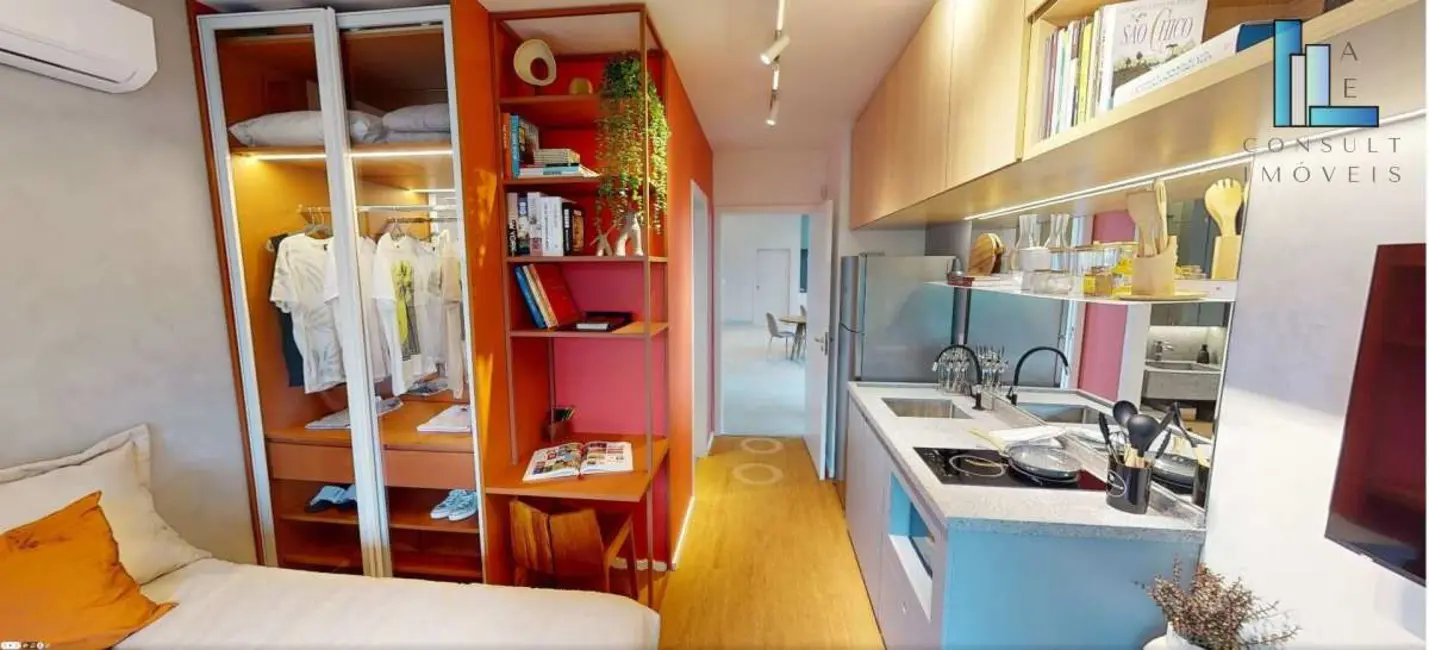 Foto 6 de Apartamento com 1 quarto à venda, 17m2 em Bela Vista, São Paulo - SP