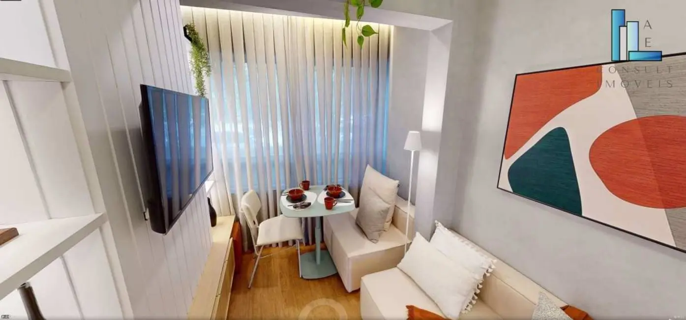 Foto 3 de Apartamento com 1 quarto à venda, 27m2 em Bela Vista, São Paulo - SP