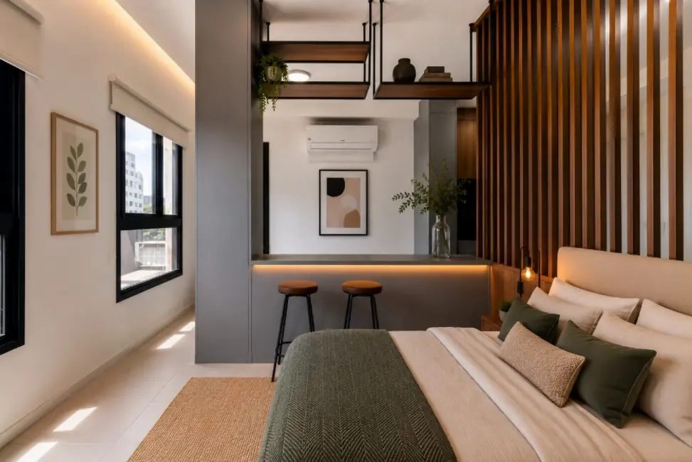 Foto 2 de Apartamento com 1 quarto à venda, 44m2 em Cerqueira César, São Paulo - SP