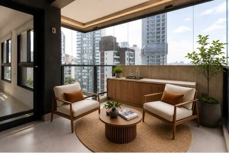 Foto 4 de Apartamento com 1 quarto à venda, 44m2 em Cerqueira César, São Paulo - SP