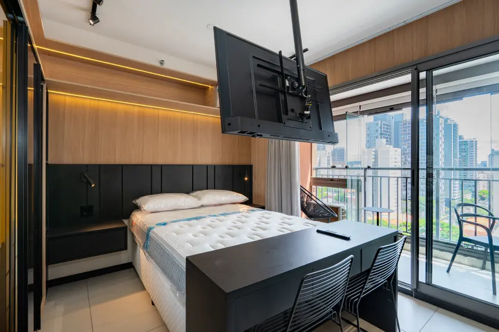 Apartamento com 1 quarto à venda, 27m2 em Santo Amaro, São Paulo - SP - imagem 9 Foto 9 de Apartamento com 1 quarto à venda, 27m2 em Santo Amaro, São Paulo - SP