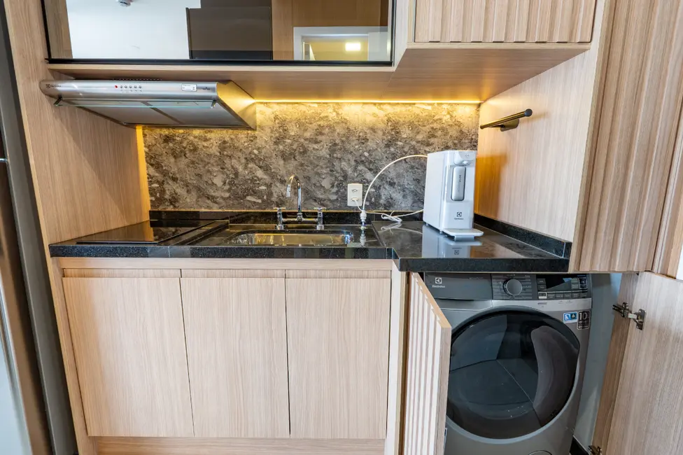 Apartamento com 1 quarto à venda, 27m2 em Santo Amaro, São Paulo - SP - imagem 1 Foto 1 de Apartamento com 1 quarto à venda, 27m2 em Santo Amaro, São Paulo - SP