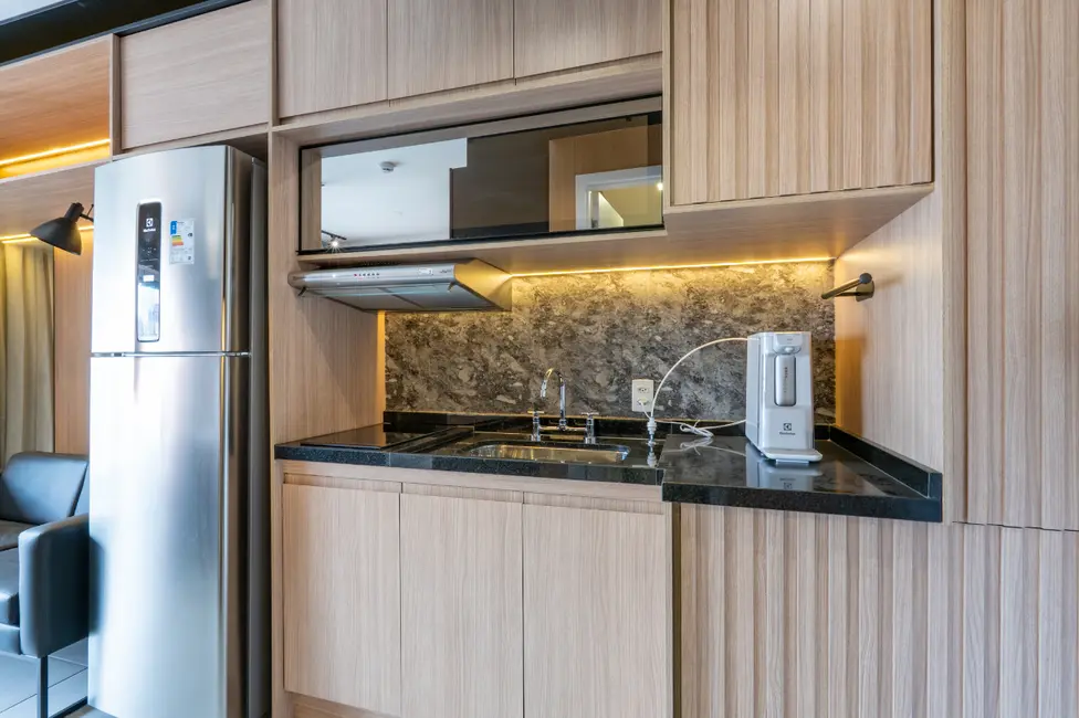 Apartamento com 1 quarto à venda, 27m2 em Santo Amaro, São Paulo - SP - imagem 8 Foto 8 de Apartamento com 1 quarto à venda, 27m2 em Santo Amaro, São Paulo - SP