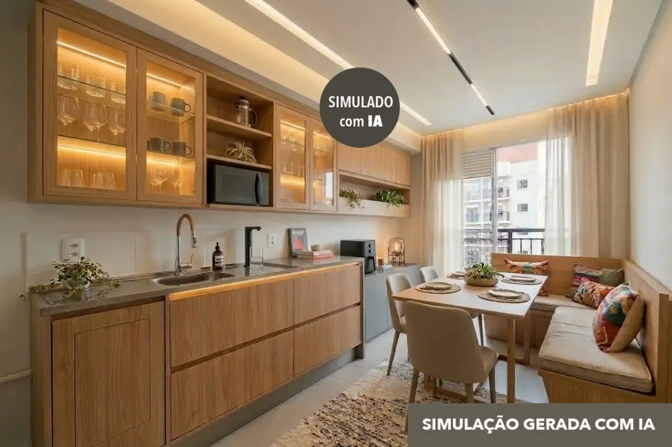 Apartamento com 1 quarto à venda, 29m2 em Santo Amaro, São Paulo - SP - imagem 2 Foto 2 de Apartamento com 1 quarto à venda, 29m2 em Santo Amaro, São Paulo - SP