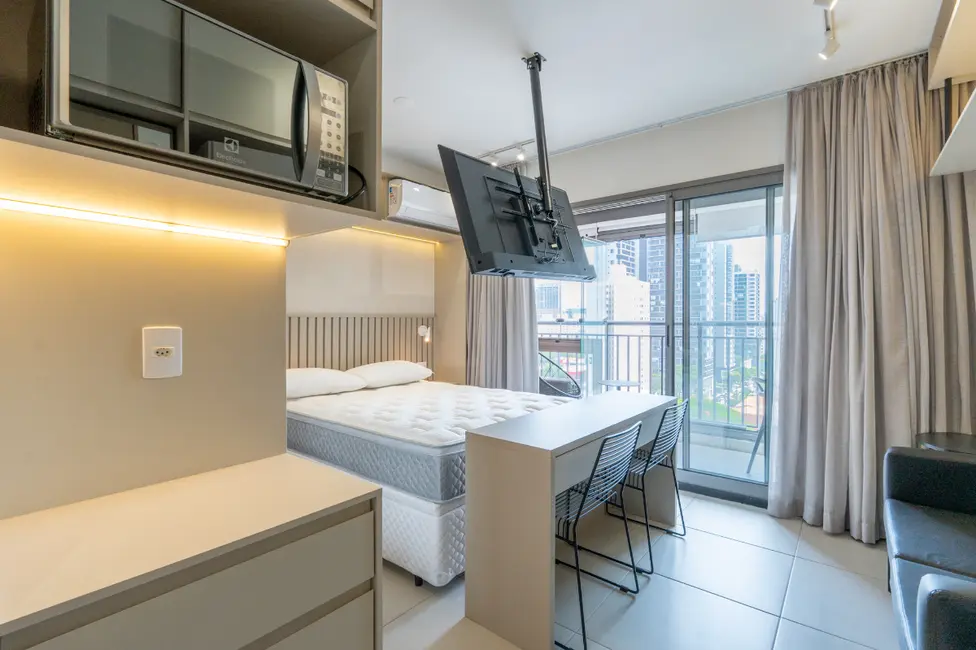 Foto 1 de Apartamento com 1 quarto à venda, 27m2 em Santo Amaro, São Paulo - SP