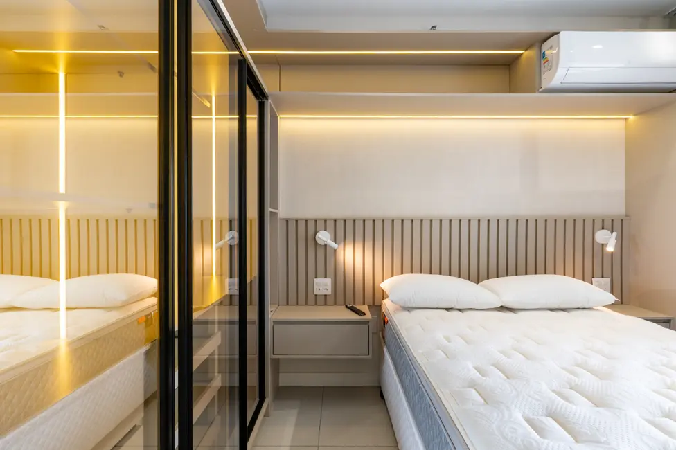 Foto 3 de Apartamento com 1 quarto à venda, 27m2 em Santo Amaro, São Paulo - SP