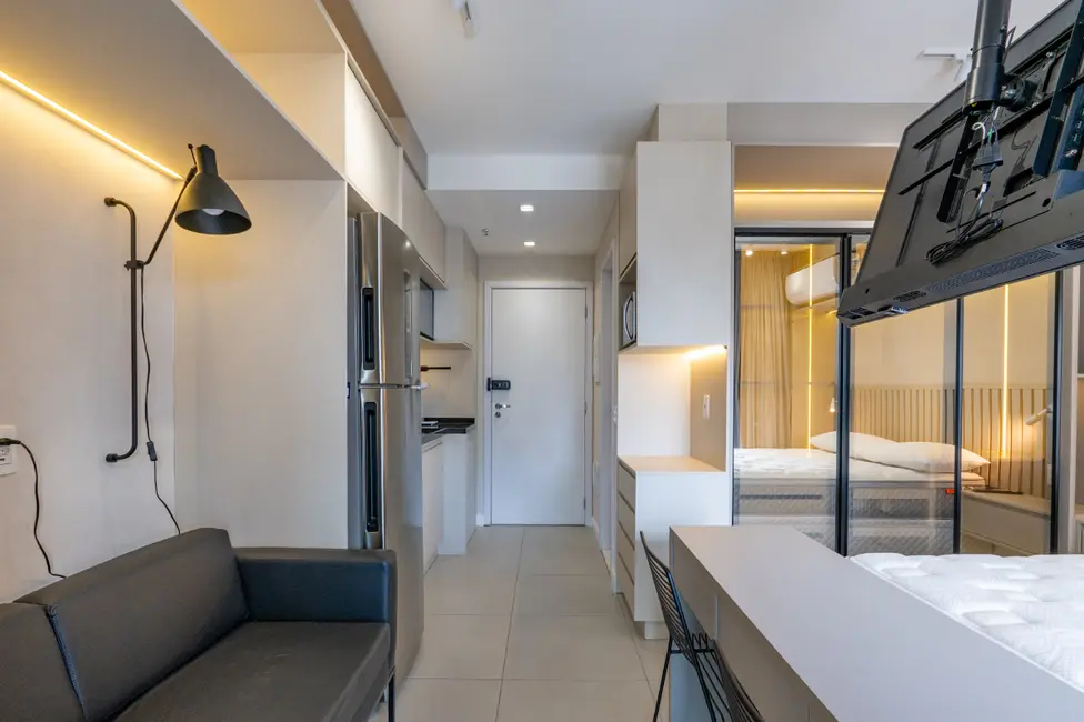 Foto 9 de Apartamento com 1 quarto à venda, 27m2 em Santo Amaro, São Paulo - SP