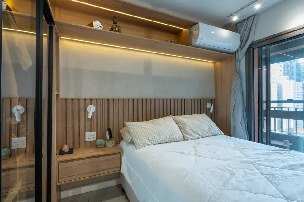 Apartamento com 1 quarto à venda, 27m2 em Santo Amaro, São Paulo - SP - imagem 6 Foto 6 de Apartamento com 1 quarto à venda, 27m2 em Santo Amaro, São Paulo - SP