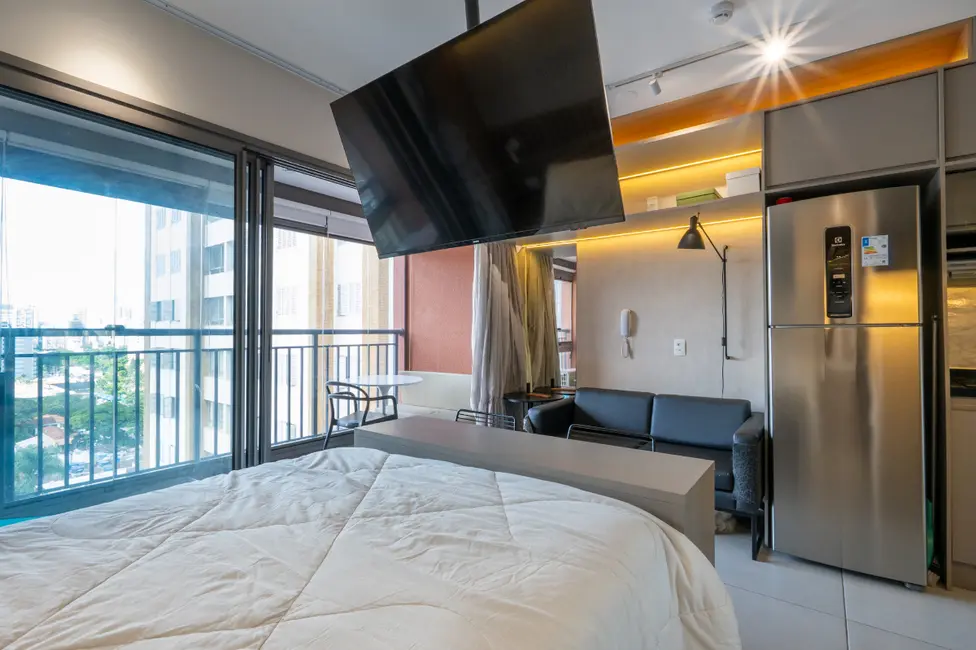 Apartamento com 1 quarto à venda, 27m2 em Santo Amaro, São Paulo - SP - imagem 5 Foto 5 de Apartamento com 1 quarto à venda, 27m2 em Santo Amaro, São Paulo - SP