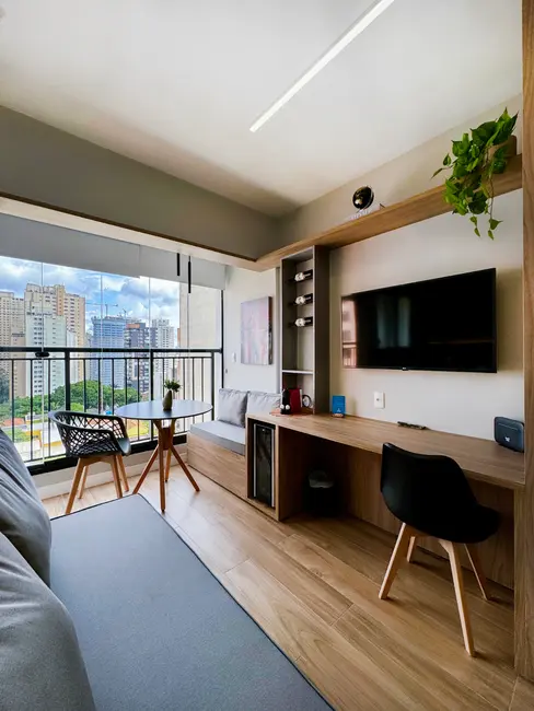 Foto 4 de Apartamento com 1 quarto à venda, 24m2 em Campo Belo, São Paulo - SP