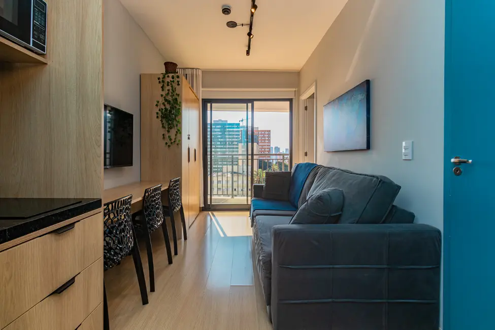 Foto 3 de Apartamento com 1 quarto à venda, 34m2 em Santo Amaro, São Paulo - SP