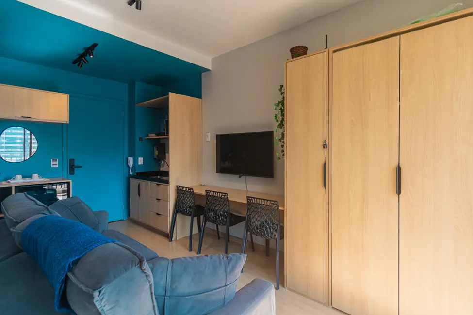 Foto 2 de Apartamento com 1 quarto à venda, 34m2 em Santo Amaro, São Paulo - SP