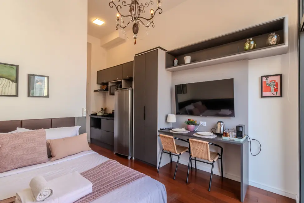 Foto 3 de Apartamento com 1 quarto à venda, 25m2 em Santo Amaro, São Paulo - SP