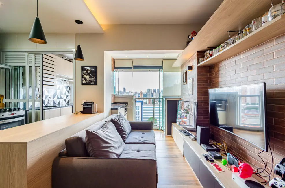 Apartamento com 2 quartos à venda, 54m2 em Chácara Santo Antônio (Zona Sul), São Paulo - SP - imagem 4 Foto 4 de Apartamento com 2 quartos à venda, 54m2 em Chácara Santo Antônio (Zona Sul), São Paulo - SP
