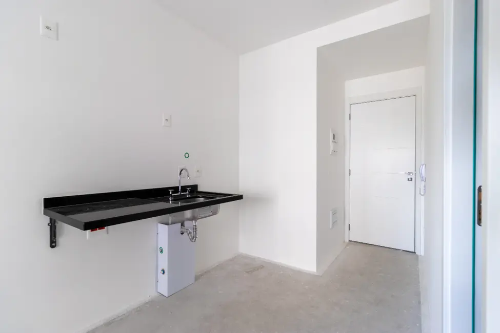 Apartamento com 1 quarto à venda, 27m2 em Campo Belo, São Paulo - SP - imagem 3 Foto 3 de Apartamento com 1 quarto à venda, 27m2 em Campo Belo, São Paulo - SP
