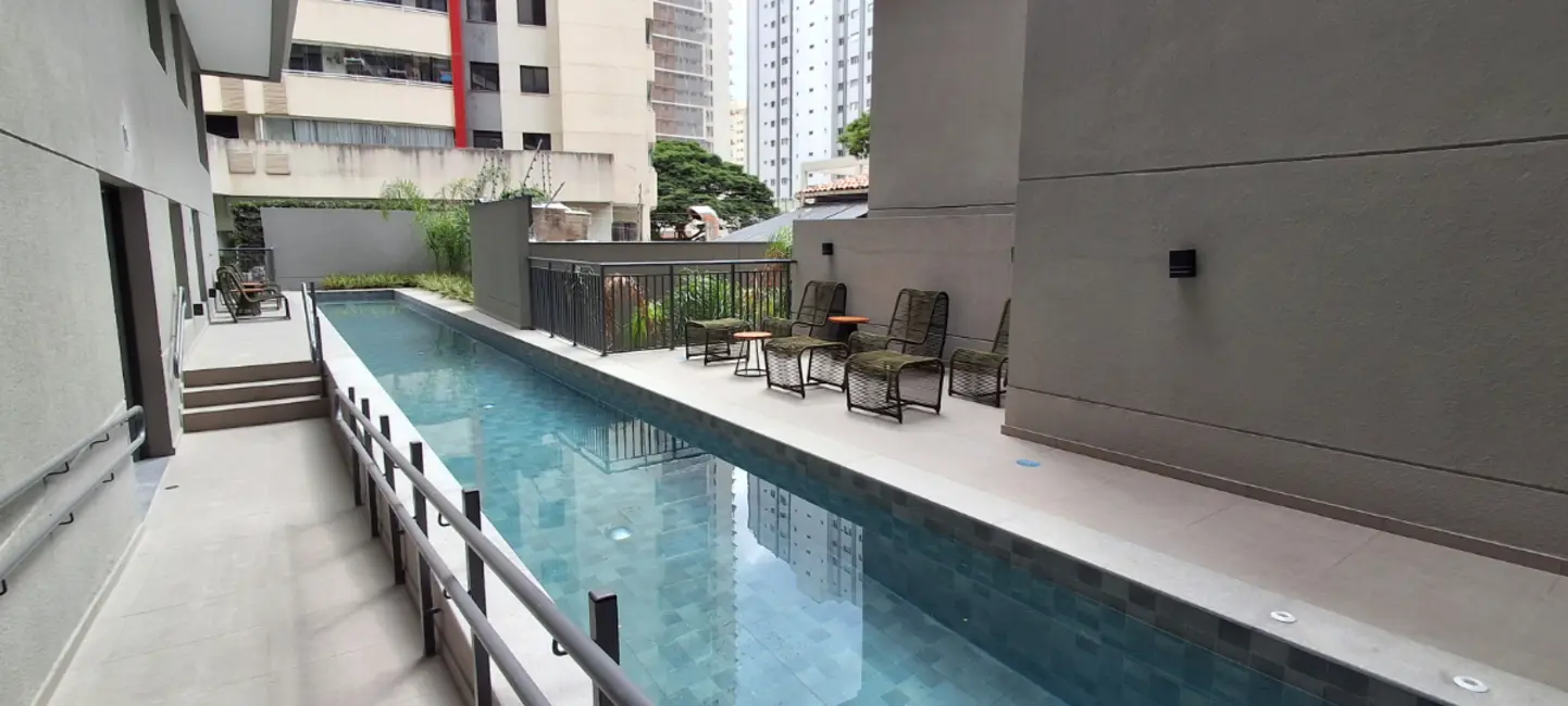 Apartamento com 1 quarto à venda, 23m2 em Cidade Monções, São Paulo - SP - imagem 2 Foto 2 de Apartamento com 1 quarto à venda, 23m2 em Cidade Monções, São Paulo - SP