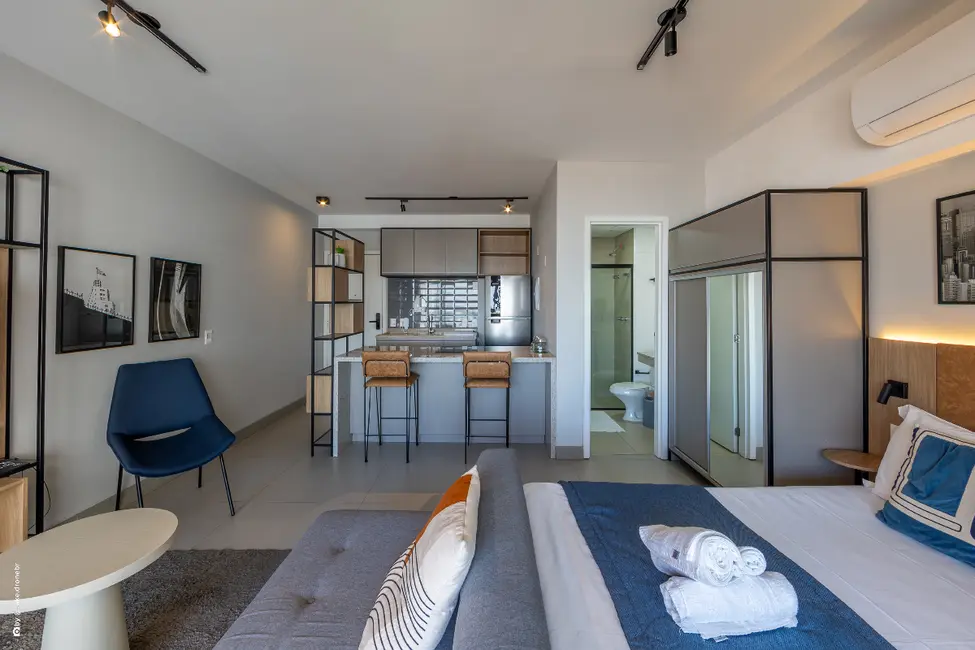 Apartamento com 1 quarto à venda, 42m2 em Campo Belo, São Paulo - SP - imagem 3 Foto 3 de Apartamento com 1 quarto à venda, 42m2 em Campo Belo, São Paulo - SP