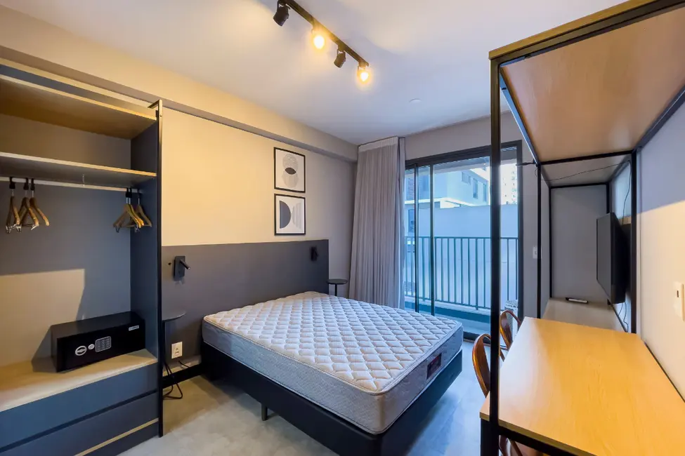 Apartamento com 1 quarto à venda, 25m2 em Campo Belo, São Paulo - SP - imagem 2 Foto 2 de Apartamento com 1 quarto à venda, 25m2 em Campo Belo, São Paulo - SP