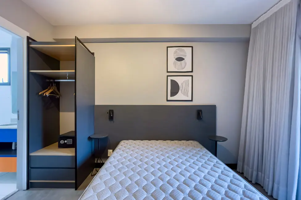 Apartamento com 1 quarto à venda, 25m2 em Campo Belo, São Paulo - SP - imagem 5 Foto 5 de Apartamento com 1 quarto à venda, 25m2 em Campo Belo, São Paulo - SP
