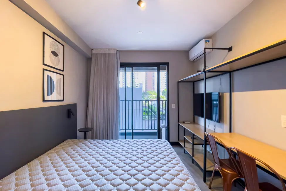 Apartamento com 1 quarto à venda, 25m2 em Campo Belo, São Paulo - SP - imagem 3 Foto 3 de Apartamento com 1 quarto à venda, 25m2 em Campo Belo, São Paulo - SP