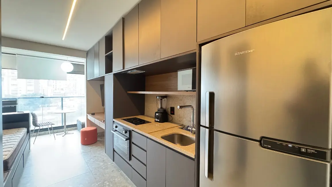 Apartamento com 1 quarto à venda, 26m2 em Jardim das Acácias, São Paulo - SP - imagem 2 Foto 2 de Apartamento com 1 quarto à venda, 26m2 em Jardim das Acácias, São Paulo - SP