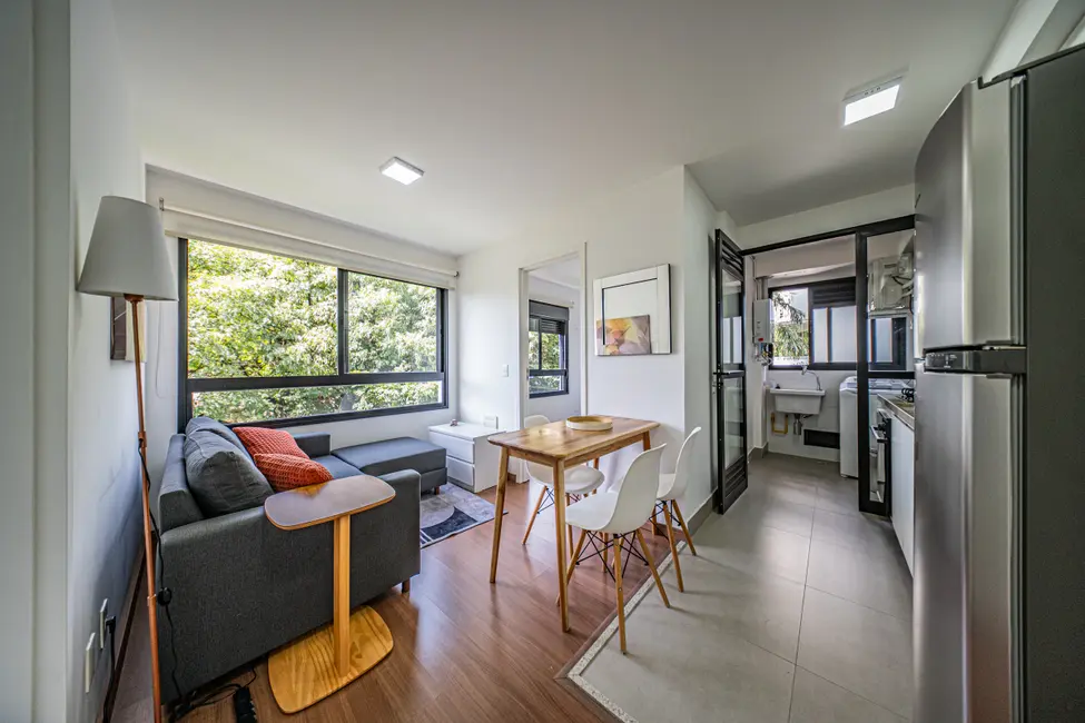 Apartamento com 2 quartos à venda, 38m2 em Indianópolis, São Paulo - SP - imagem 4 Foto 4 de Apartamento com 2 quartos à venda, 38m2 em Indianópolis, São Paulo - SP