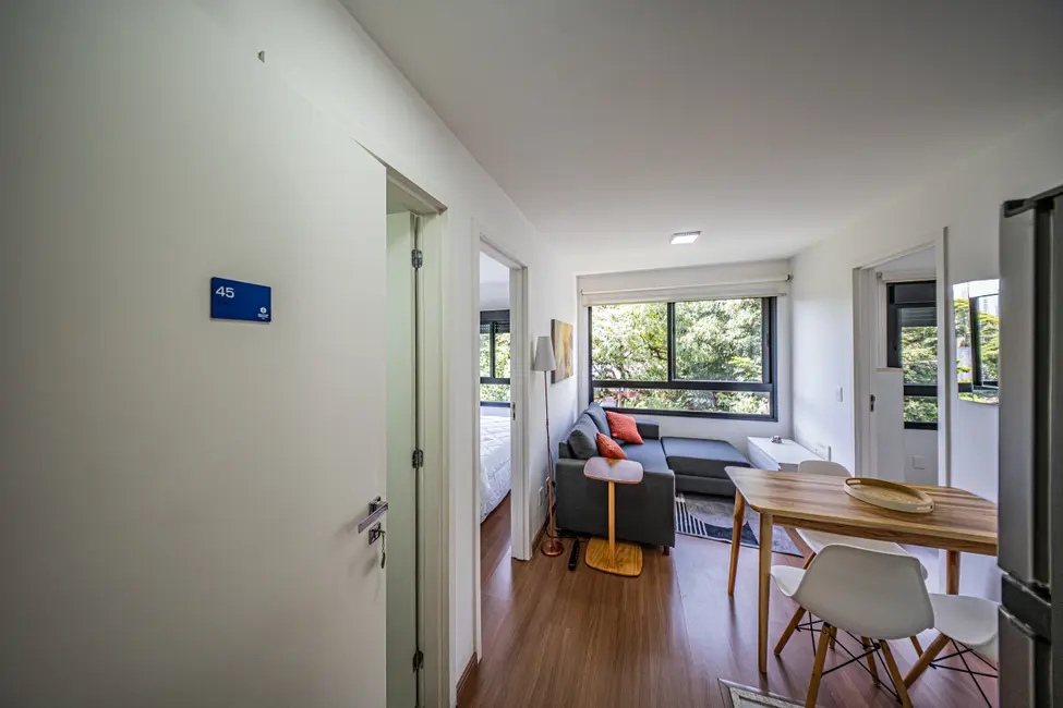 Apartamento com 2 quartos à venda, 38m2 em Indianópolis, São Paulo - SP - imagem 2 Foto 2 de Apartamento com 2 quartos à venda, 38m2 em Indianópolis, São Paulo - SP