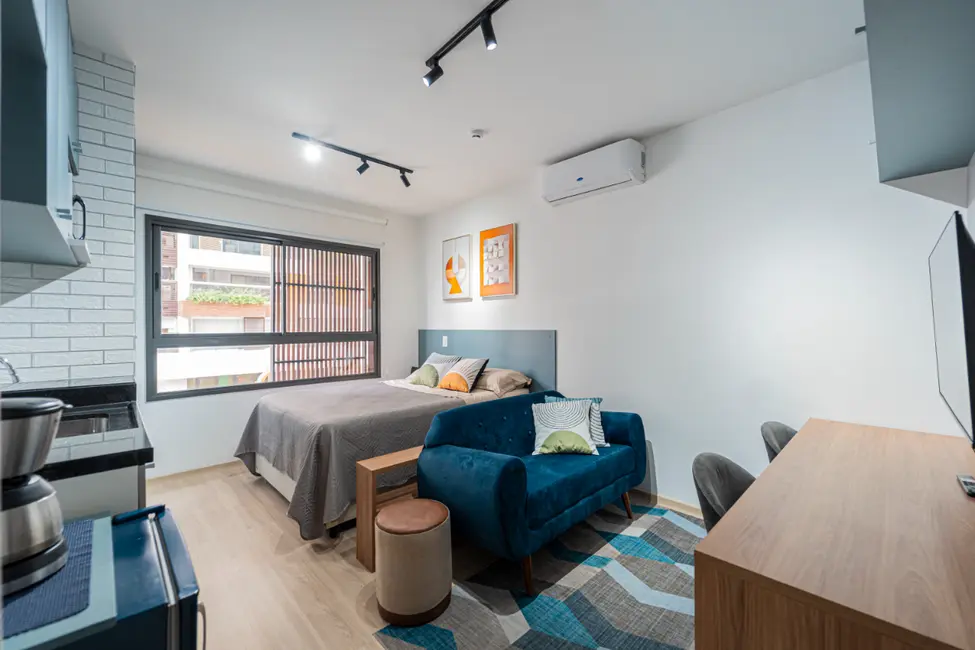 Apartamento com 1 quarto à venda, 22m2 em Jardim das Acácias, São Paulo - SP - imagem 1 Foto 1 de Apartamento com 1 quarto à venda, 22m2 em Jardim das Acácias, São Paulo - SP