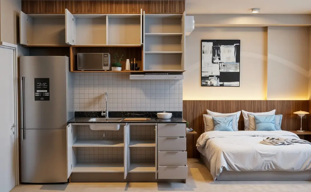Apartamento com 1 quarto à venda, 26m2 em Jardim das Acácias, São Paulo - SP - imagem 4 Foto 4 de Apartamento com 1 quarto à venda, 26m2 em Jardim das Acácias, São Paulo - SP
