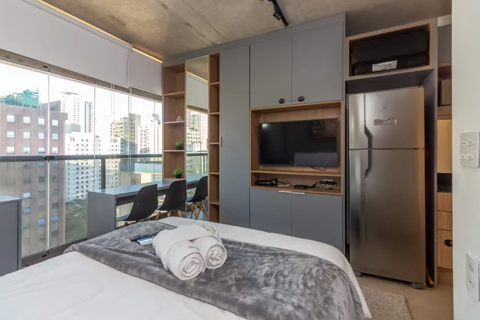 Foto 2 de Apartamento com 1 quarto à venda, 22m2 em Jardim Paulista, São Paulo - SP