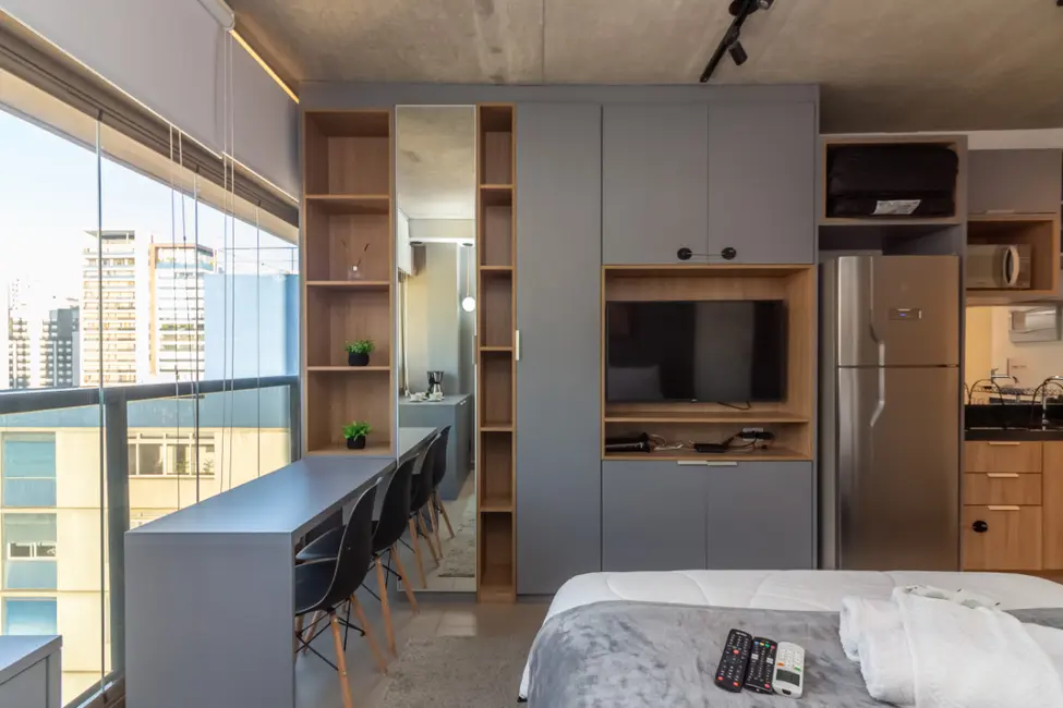Foto 3 de Apartamento com 1 quarto à venda, 22m2 em Jardim Paulista, São Paulo - SP