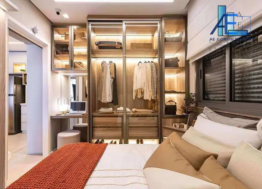 Apartamento com 2 quartos à venda, 42m2 em Campo Belo, São Paulo - SP - imagem 9 Foto 9 de Apartamento com 2 quartos à venda, 42m2 em Campo Belo, São Paulo - SP