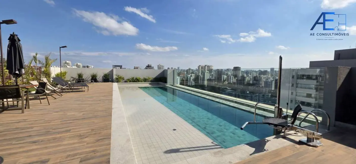 Apartamento com 1 quarto à venda, 28m2 em Campo Belo, São Paulo - SP - imagem 1 Foto 1 de Apartamento com 1 quarto à venda, 28m2 em Campo Belo, São Paulo - SP