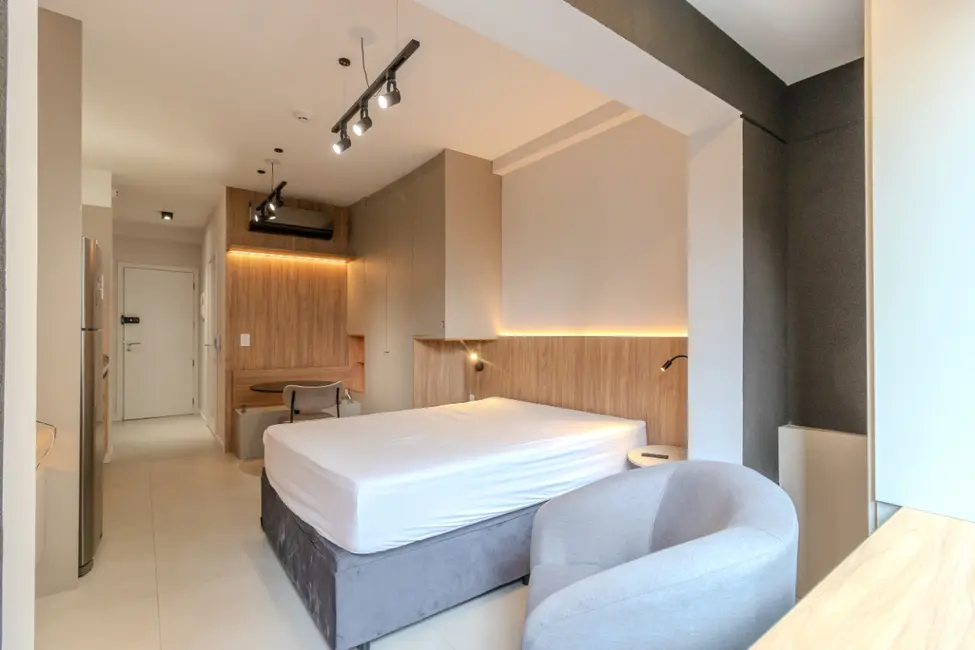 Apartamento com 1 quarto à venda, 30m2 em Vila Nova Conceição, São Paulo - SP - imagem 3 Foto 3 de Apartamento com 1 quarto à venda, 30m2 em Vila Nova Conceição, São Paulo - SP