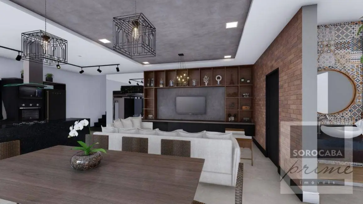 Foto 9 de Casa de Condomínio com 3 quartos à venda, 445m2 em Votorantim - SP