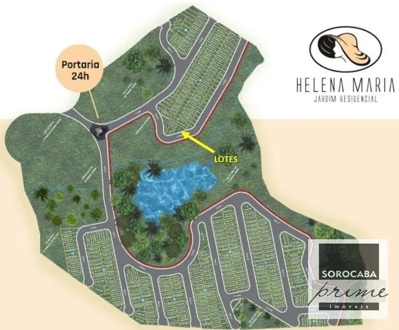 Foto 3 de Terreno / Lote à venda, 318m2 em Jardim Villagio Milano, Sorocaba - SP