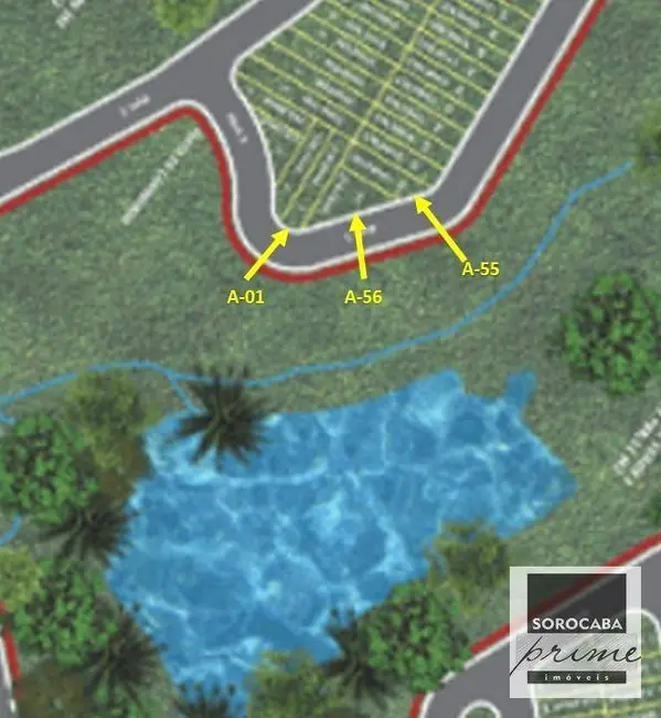 Foto 2 de Terreno / Lote à venda, 378m2 em Jardim Villagio Milano, Sorocaba - SP