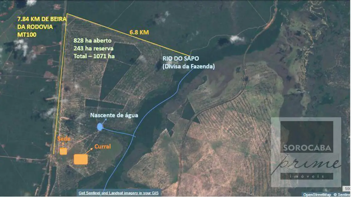 Fazenda / Haras à venda, 10210000m2 em Centro, Alto Araguaia - MT - imagem 2 Foto 2 de Fazenda / Haras à venda, 10210000m2 em Centro, Alto Araguaia - MT