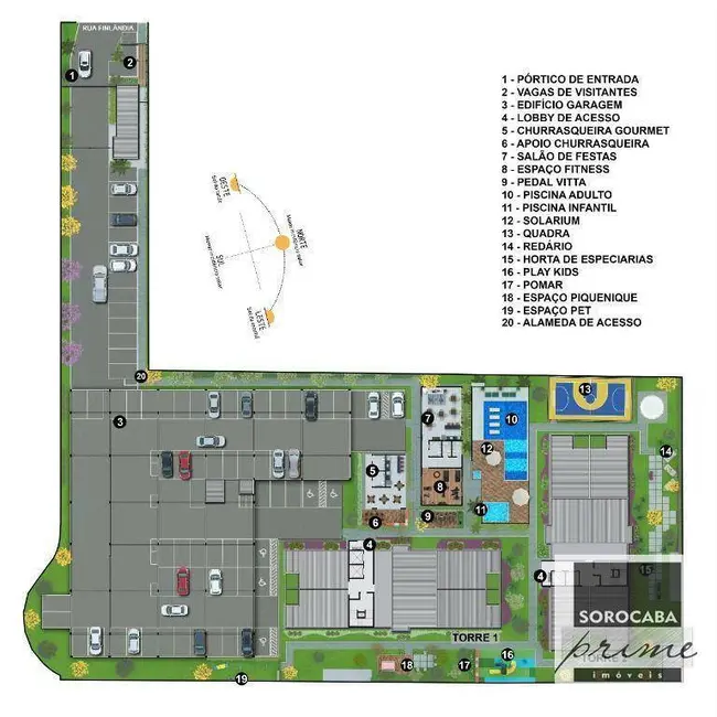 Apartamento com 2 quartos à venda, 55m2 em Jardim Europa, Sorocaba - SP - imagem 4 Foto 4 de Apartamento com 2 quartos à venda, 55m2 em Jardim Europa, Sorocaba - SP
