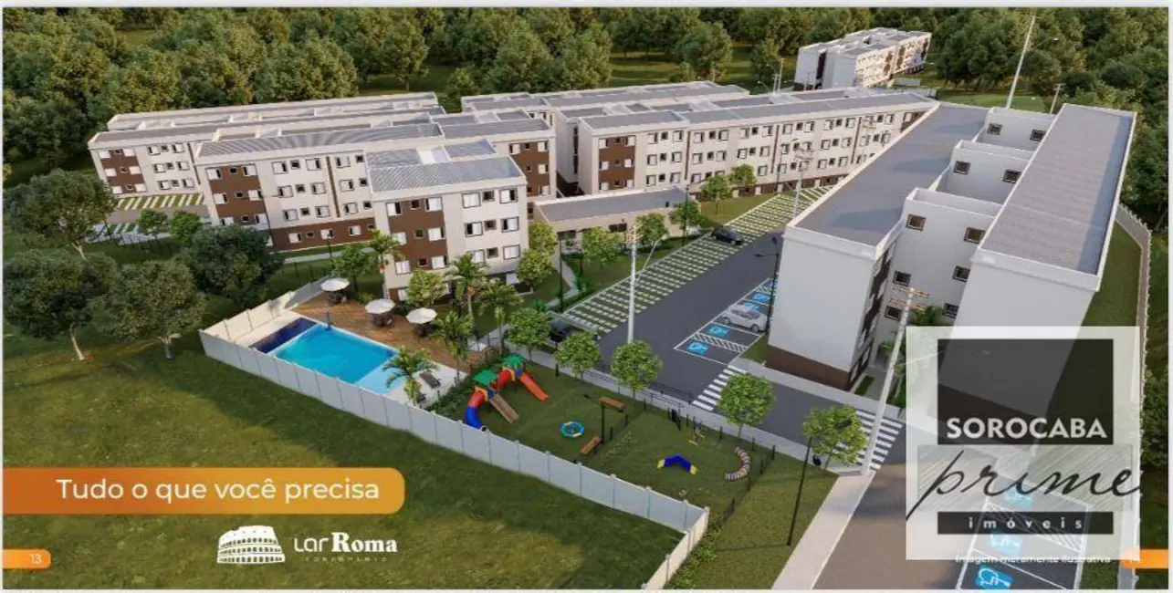 Foto 4 de Apartamento com 2 quartos à venda, 44m2 em Sorocaba - SP