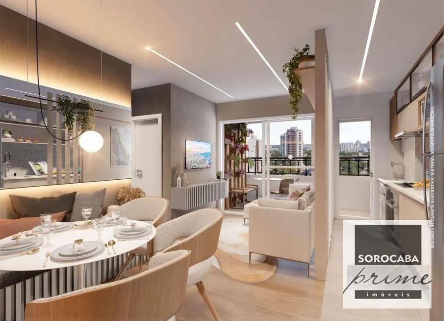 Foto 2 de Apartamento com 2 quartos à venda, 52m2 em Jardim das Estrelas, Sorocaba - SP