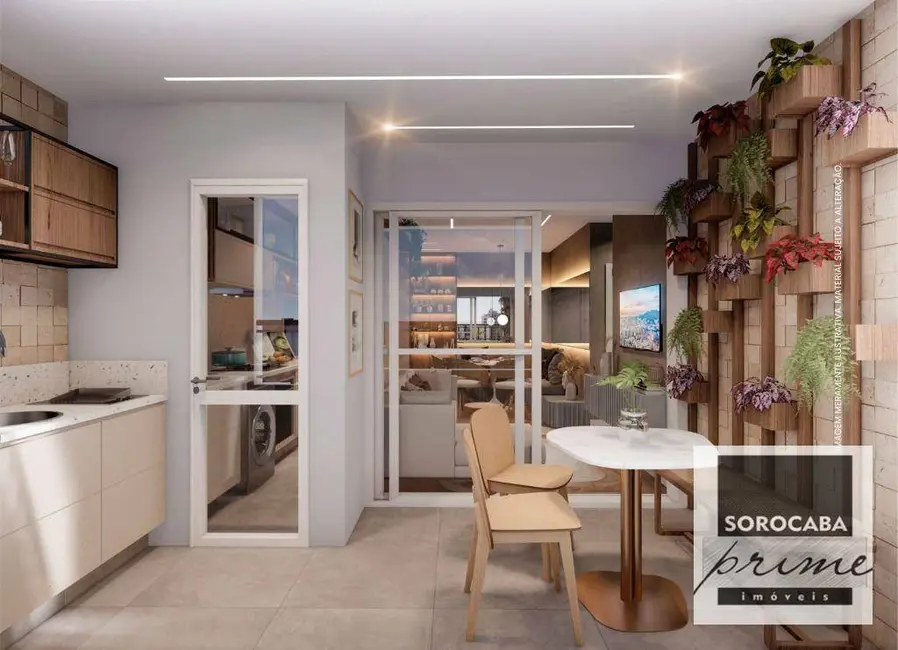 Foto 3 de Apartamento com 2 quartos à venda, 52m2 em Jardim das Estrelas, Sorocaba - SP