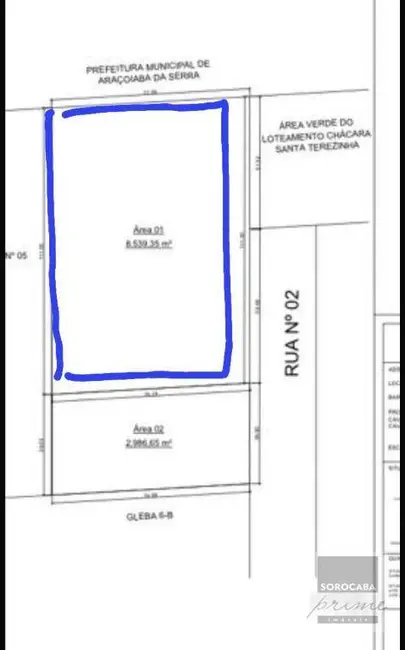 Sala Comercial à venda, 8500m2 em Parque Reserva Fazenda Imperial, Sorocaba - SP - imagem 3 Foto 3 de Sala Comercial à venda, 8500m2 em Parque Reserva Fazenda Imperial, Sorocaba - SP