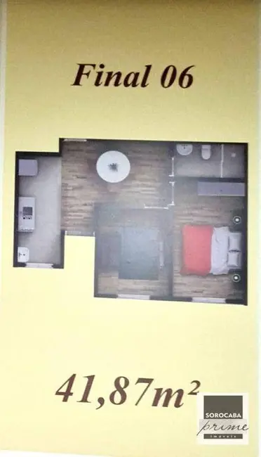 Foto 1 de Apartamento com 2 quartos à venda, 41m2 em Vila Fiori, Sorocaba - SP