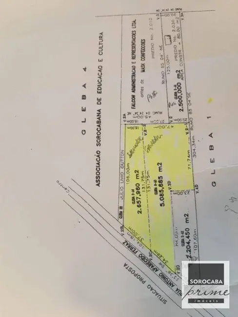 Terreno / Lote à venda, 2204m2 em Parque Santa Isabel, Sorocaba - SP - imagem 1 Foto 1 de Terreno / Lote à venda, 2204m2 em Parque Santa Isabel, Sorocaba - SP