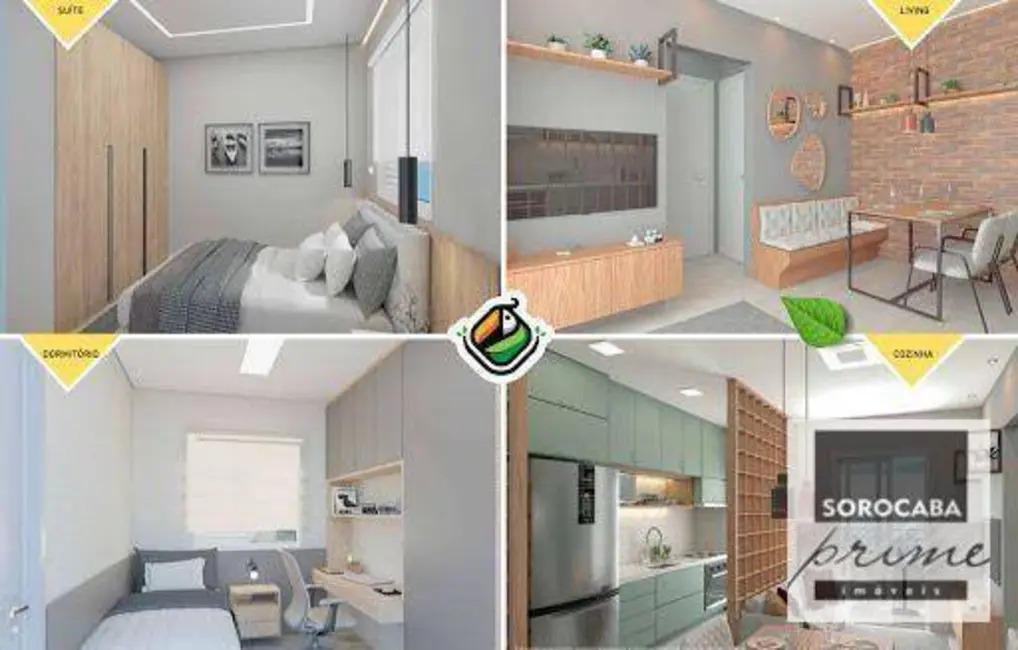 Apartamento com 2 quartos à venda, 47m2 em Jardim Novo Mundo, Sorocaba - SP - imagem 5 Foto 5 de Apartamento com 2 quartos à venda, 47m2 em Jardim Novo Mundo, Sorocaba - SP